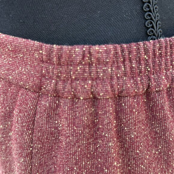 Very Pretty Maroon 2 Piece Amanda Smith Woman Suit- Skirt Set With Pockets! - Picture 4 of 6